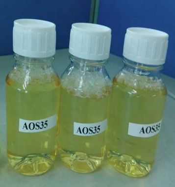 Sodium C14-16 Oléfin sulfonate Surfactants anioniques CAS68439-57-6 Liquide clair incolore à jaunâtre