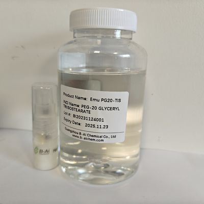 Cas 86846 21 1 Peg 20 Glycéryl triisostearate Démaquillant pour le soin de la peau